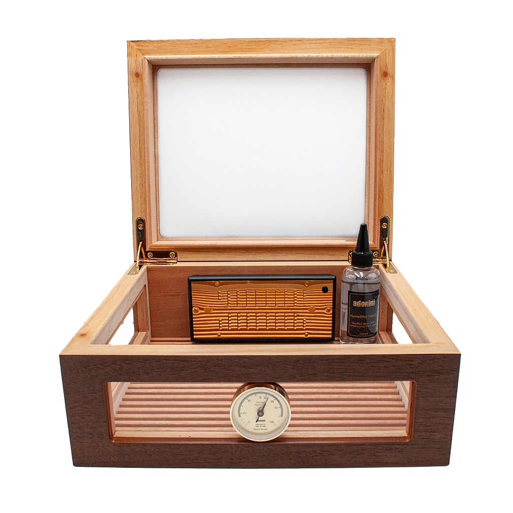 Adorini Humidor Treviso Walnut M De Luxe