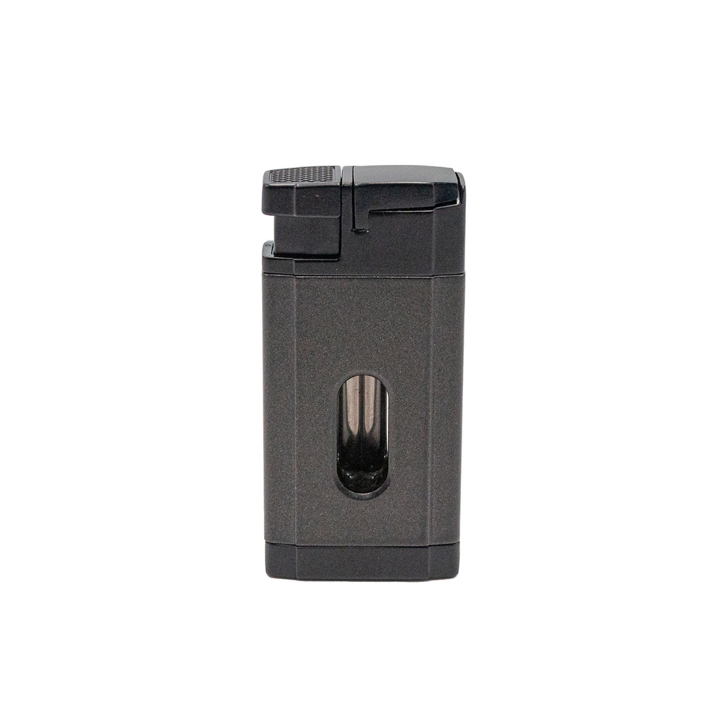 Winjet Briquet 2 Flammes Cutter en V Noir