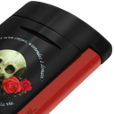 Briquet Minijet Memento Mori noir