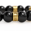 Punch Bracelet Oscuro Gold Ring