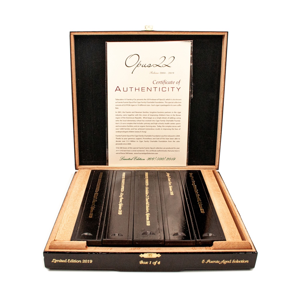 Opus 22 Cigares Vintage Release 2004-2019