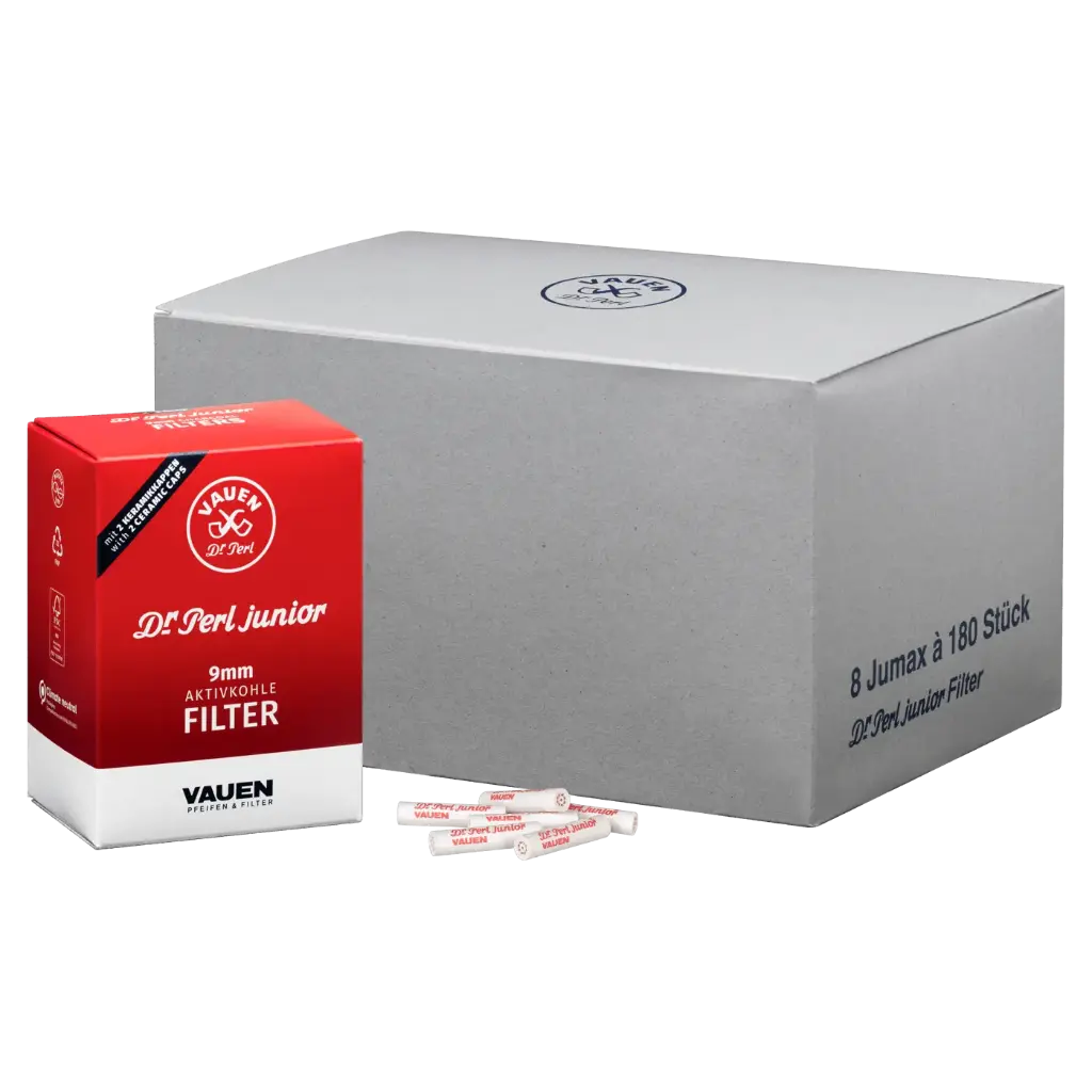 Vauen Dr Perl Junior filtre 9 mm 180 pcs