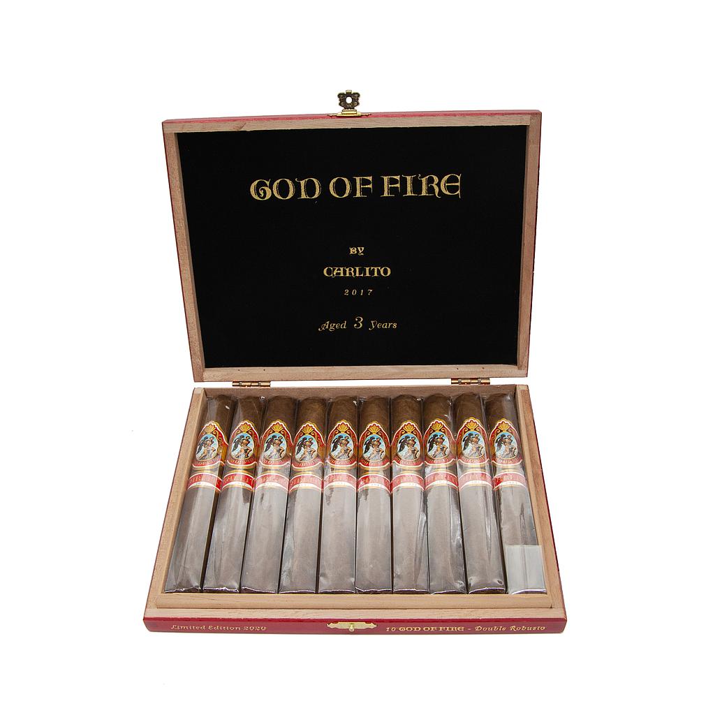God Of Fire By Carlito Double Robusto (10)