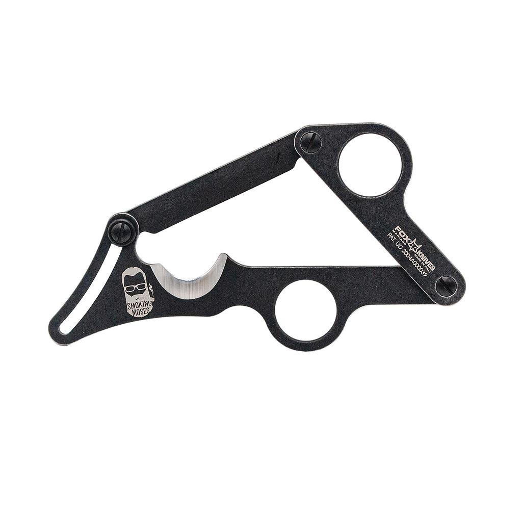 Fox Knives Smoking Moses Cutter Black