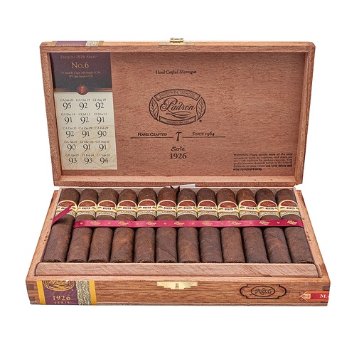 1926 80th Anniversary No.6 Maduro (Coffret de 24)