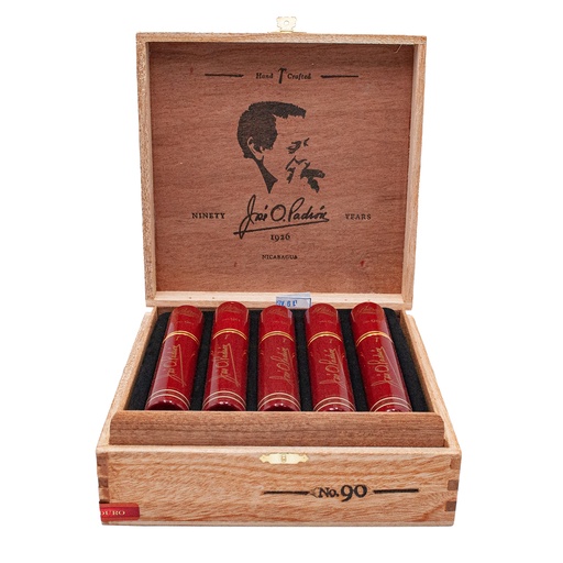 1926 80th Anniversary No.90 Maduro Tubos (Coffret de 10)