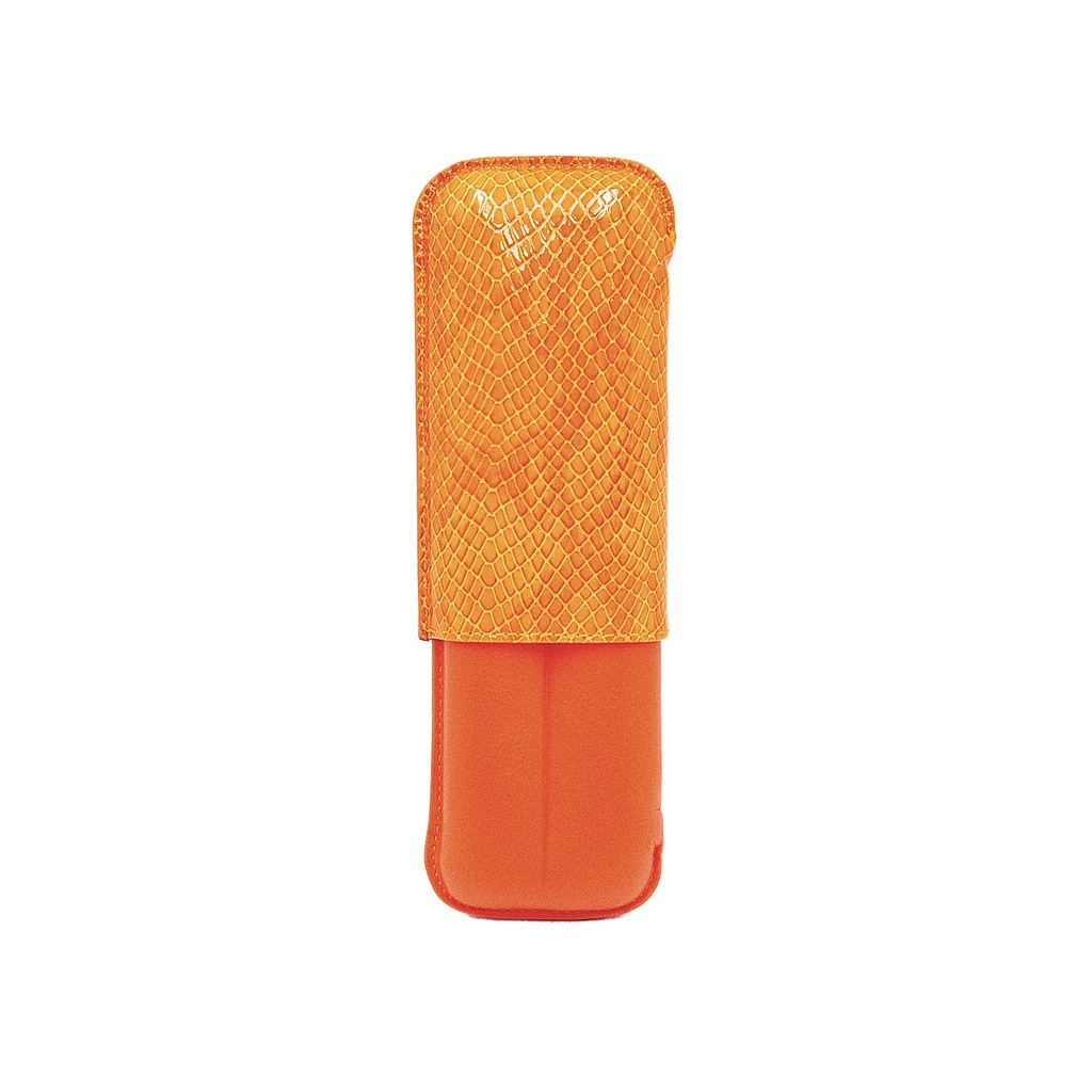 Recife Étui 2 cigares Miami Vice Orange