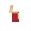S.T.Dupont Briquet Ligne 2 guilloche sous laque rouge