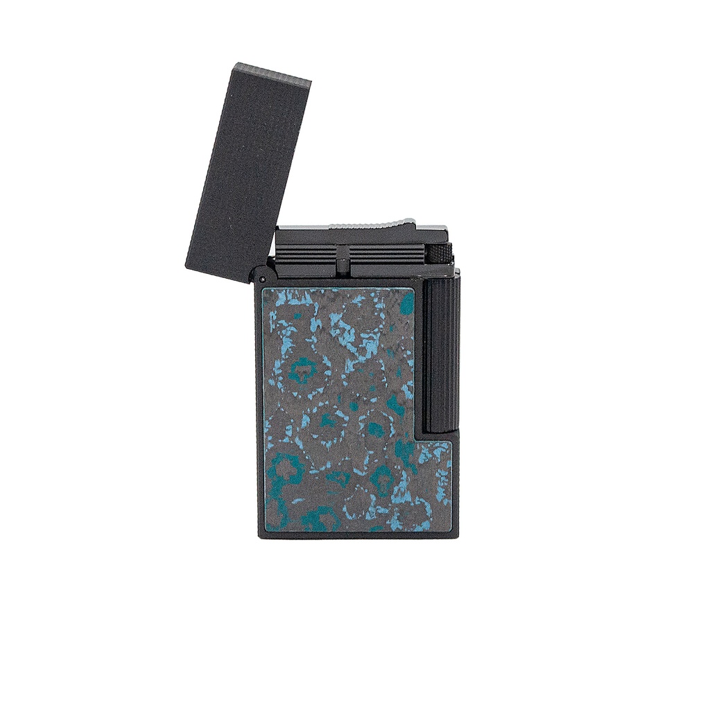 Briquet Dupont Ligne 2 Carbon Glacial Cave