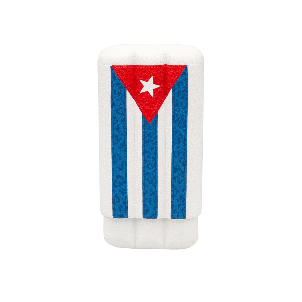 ​Cave de poche 3 cigares Buffle Cuba sublimes