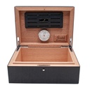 ​​Humidor Gentili Erable gris-noir