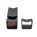 Davidoff Cendrier Coulissant noir et bois