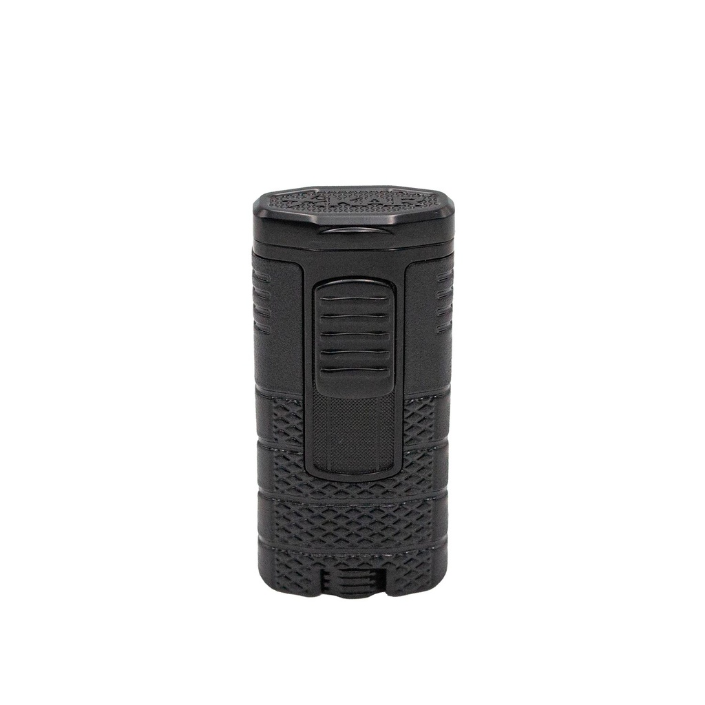 Xikar Briquet Tactical Triple Jet Black on Black