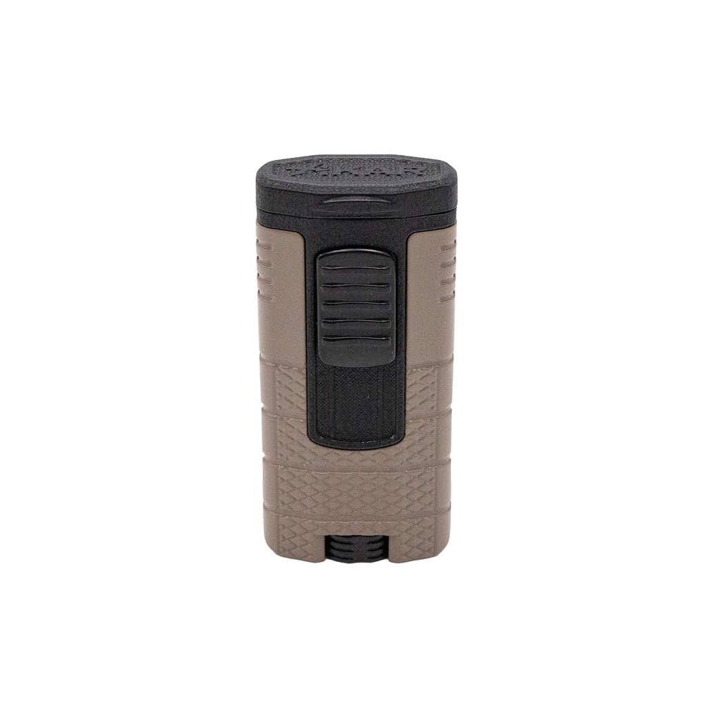 Xikar Briquet Tactical Triple Jet Gunmetal Black