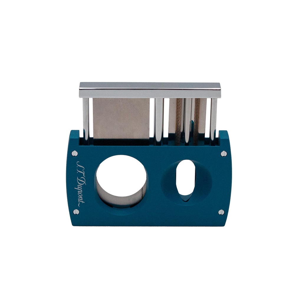 ​​Coupe Cigare S.T. Dupont double lame + V-Cut pétrole mat
