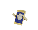 S.T.Dupont Coupe Cirares X stand Partagas Linea Maestra blue/gold