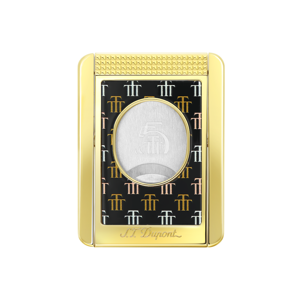 S.T.Dupont Coupe Cigares X stand Trinidad Noir et doré