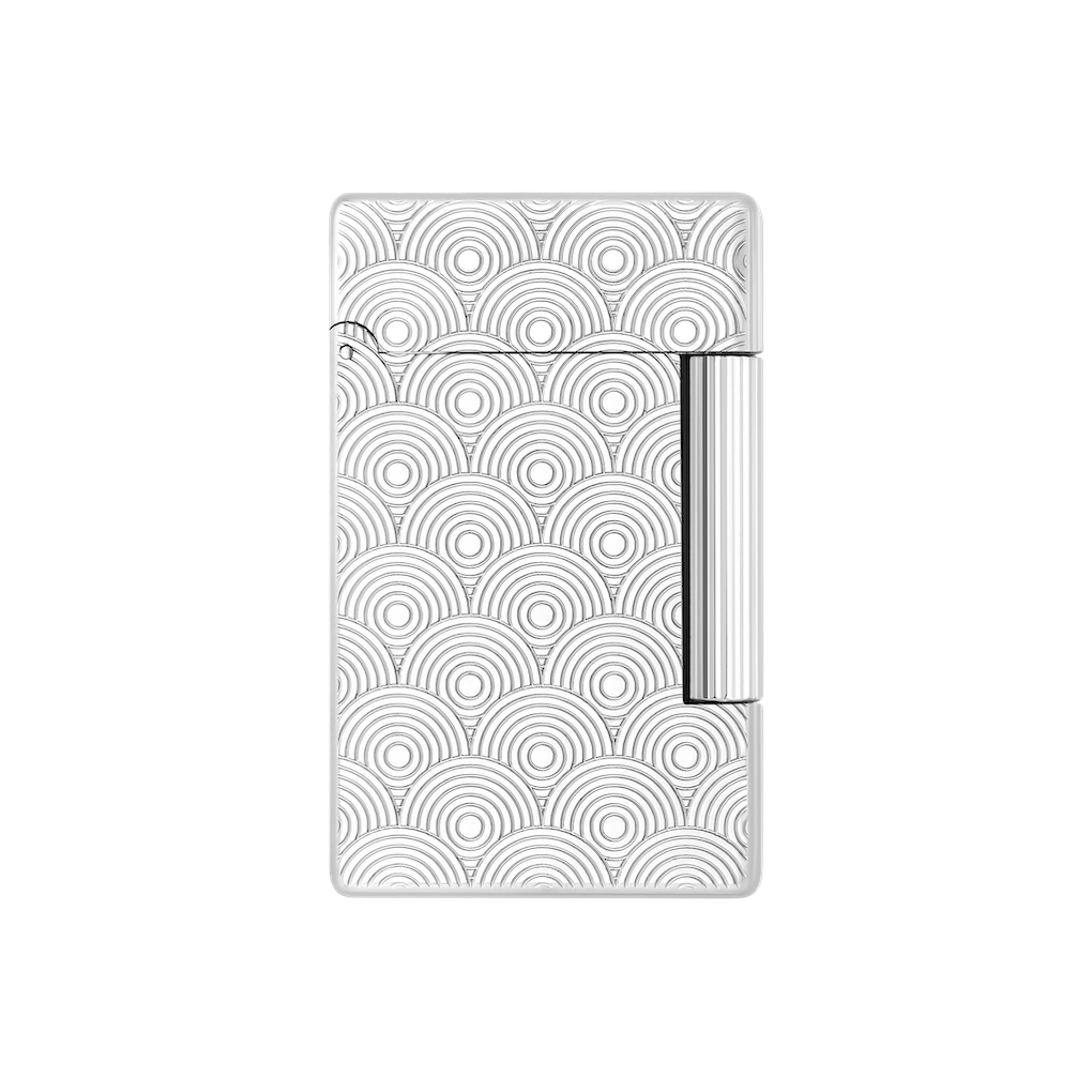 Briquet Dupont Initial Cinatic argenté