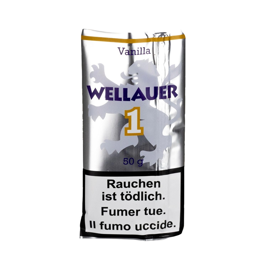 Wellauer Tabac à Pipe 50 gr No1 Vanilla
