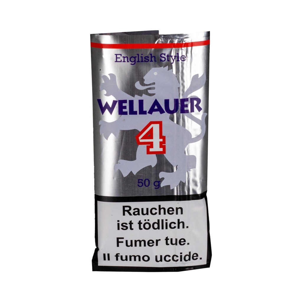 Wellauer Tabac à Pipe 50 gr No 4 English Style