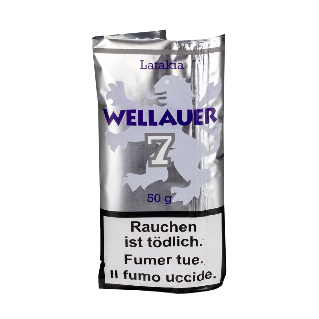 Wellauer Tabac à Pipe 50 gr No 7 Latakia