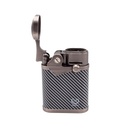 Myon Briquet Table Carbone bleu 4 jet flammes