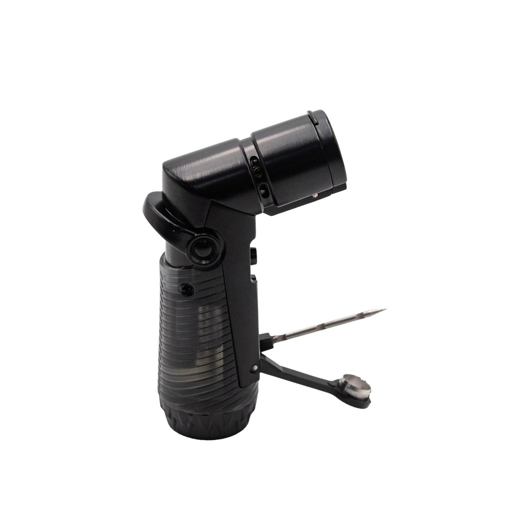 Myon Briquet noir 3 jet flammes
