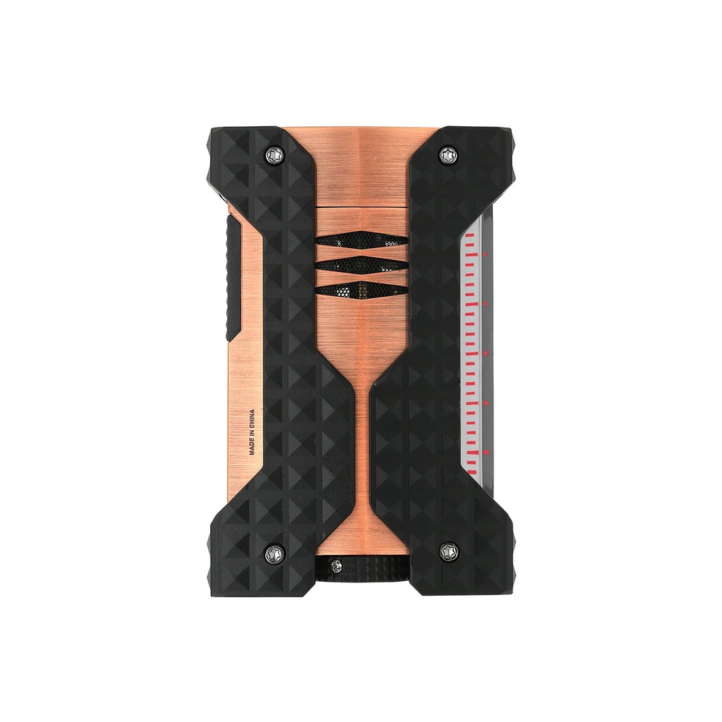 Briquet Dupont Windproof Jet cuivre