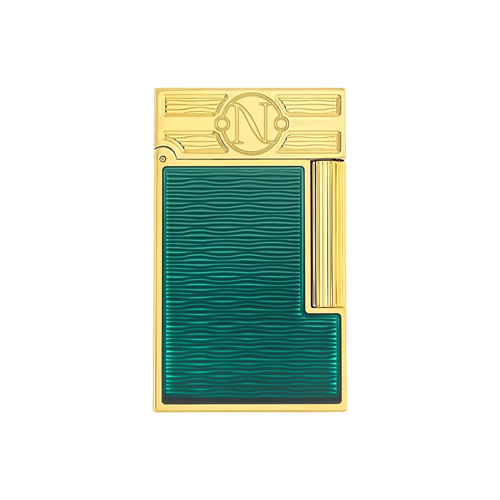 Briquet S.T. Dupont Ligne 2 Cling Pacific gold