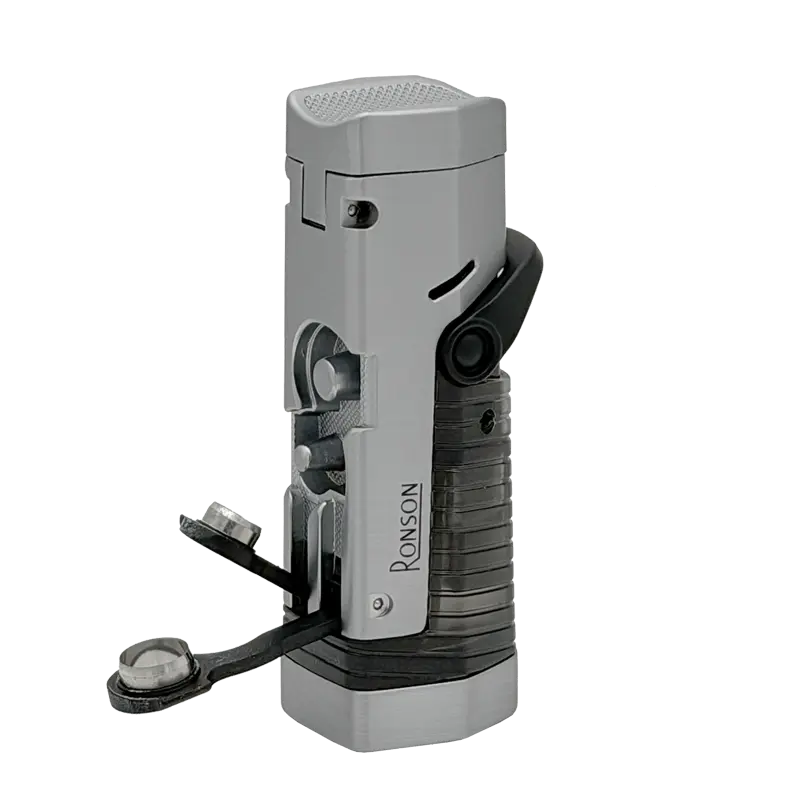 Ronson Bora 2 Briquet Jet Cigar silver