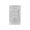 S.T.Dupont Briquet Ligne 2 Cling Orlinski Palladium