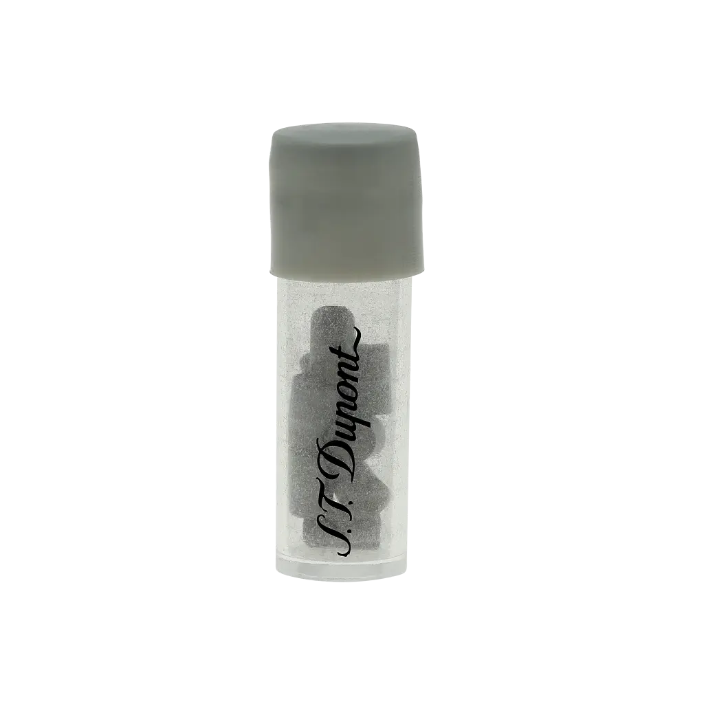 S.T.Dupont Boite 8 recharges Pierre à Briquet noir