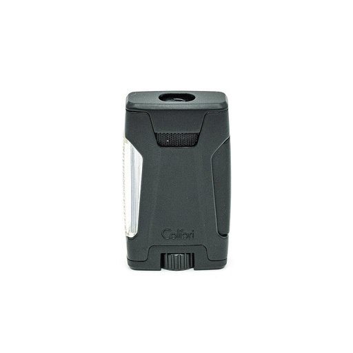 Briquet Colibri Rebel Black Jet 2 Flammes