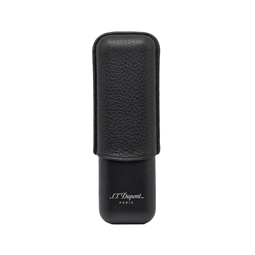 Étui S.T. Dupont 2 cigares noir mat grainé