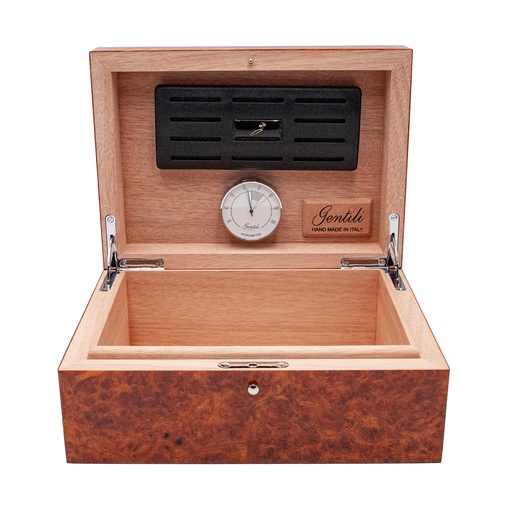 ​​Humidor Gentili Amboine brun