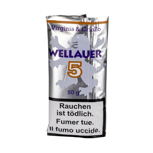 Wellauer Tabac à Pipe 50 gr No 5 Virginia & Criollo