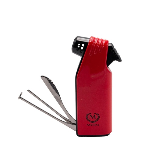 Briquet Myon pipe rouge flamme douce