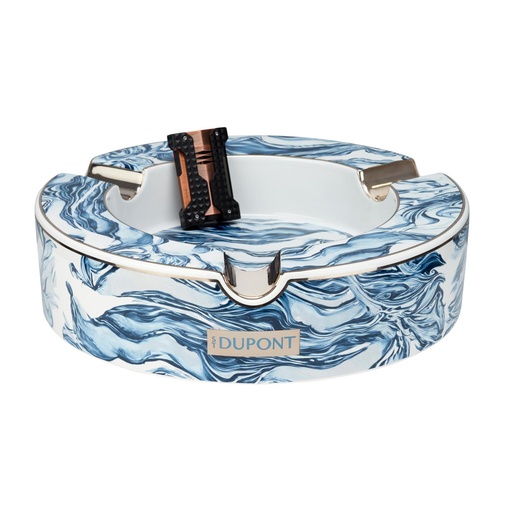 Cendrier Dupont XL bleu Wave