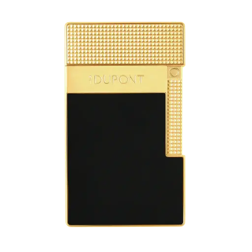 S.T.Dupont Briquet Table Laqué doré et noir
